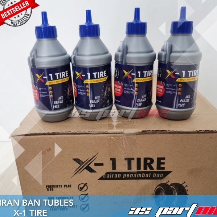 Diskon PAKET MURAH 4 BOTOL CAIRAN BAN TUBLES X1 RIDE 35 ML  CAIRAN PENAMBAL BAN TUBLES