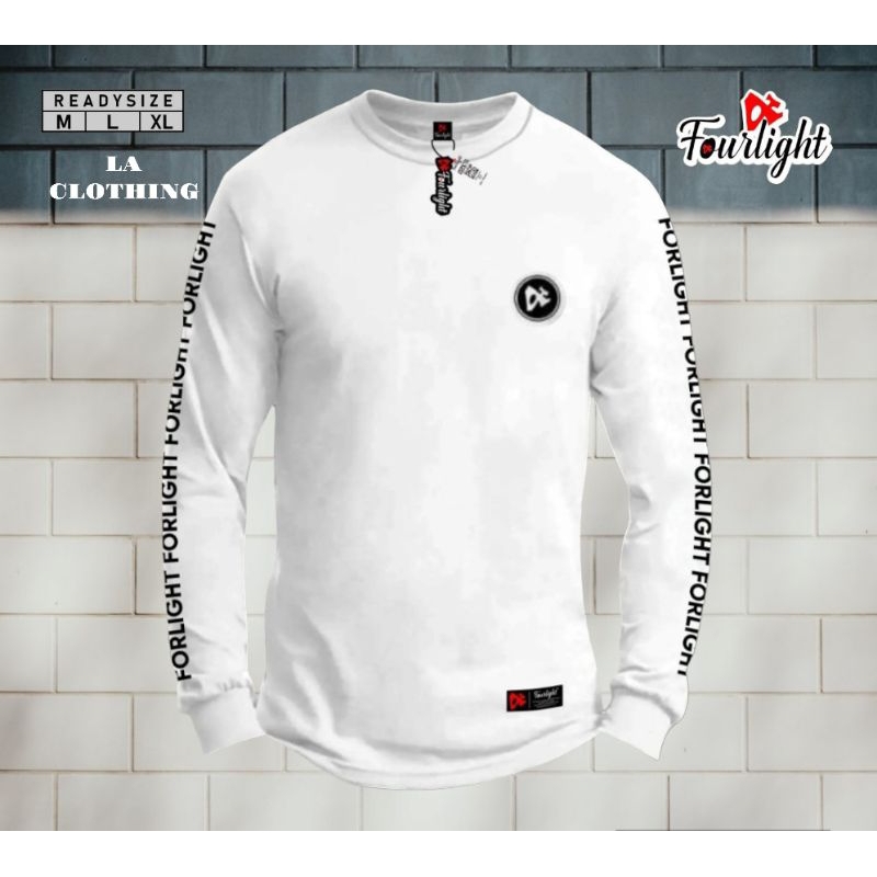 Kaos Lengan Panjang Pria Terlaris Kaos pria Distro Kaos Unisex Lengan Panjang Dewasa Ukuran M L XL