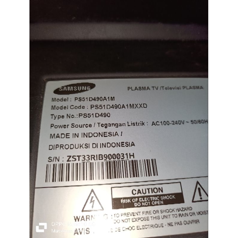 TCON TV SAMSUNG PS51D490 PLASMA.