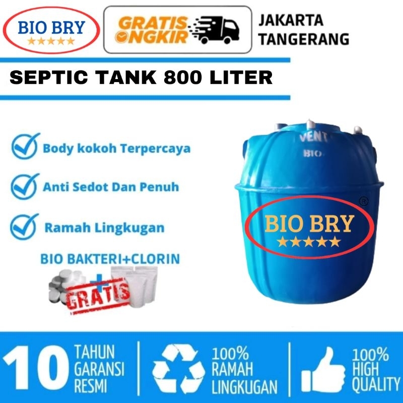 Septic tank 800 Liter BIOBRY, Biotech, Biofil Berkualitas