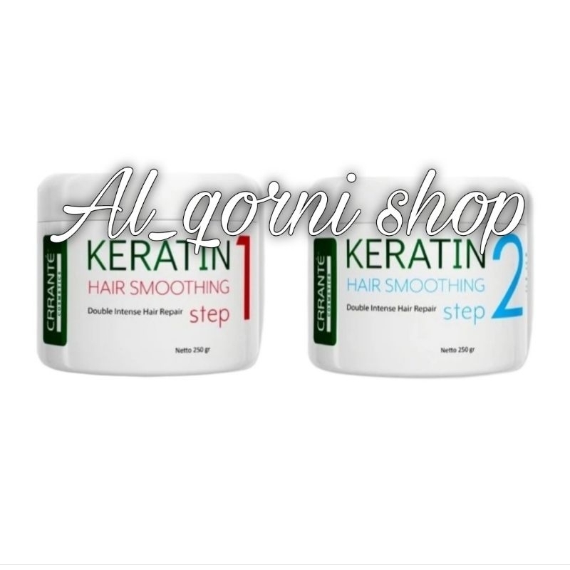 Crrante Keratin Hair Smoothing 450ml / 250ml Smoothing Keratin / Rebonding / Obat Pelurus Rambut