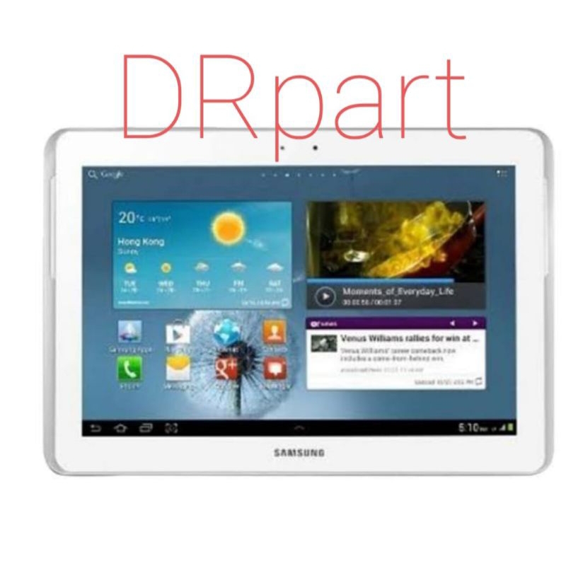 tablet Samsung layar 10 inci normal type GT-P7500 / GT-N800 / GT-P5100