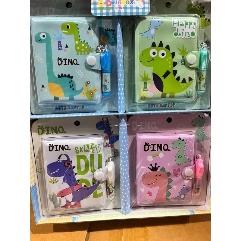 

NOTEBOOK/DIARY POCKET MINI E-001/DINO/HK