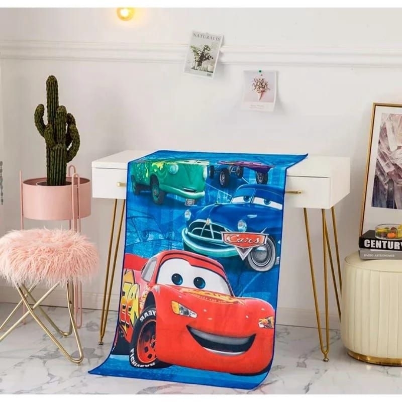Handuk Bayi Karakter / Handuk Mandi Karakter / Handuk Jumbo 70 x 140 cm / Handuk Anak Karakter.