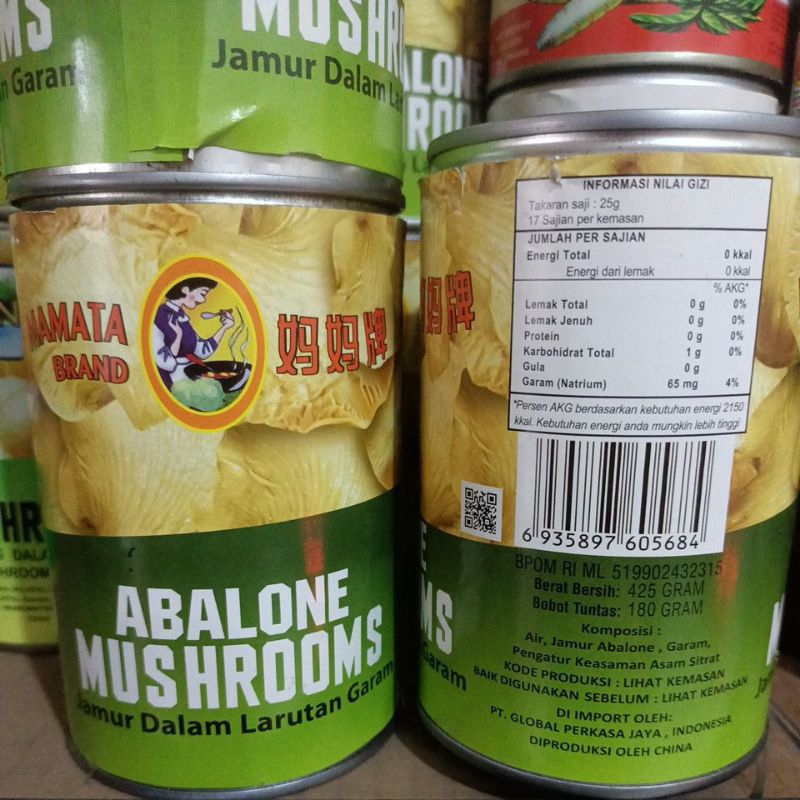 

LL - ABALONE MUSHROOM MAMATA BRAND