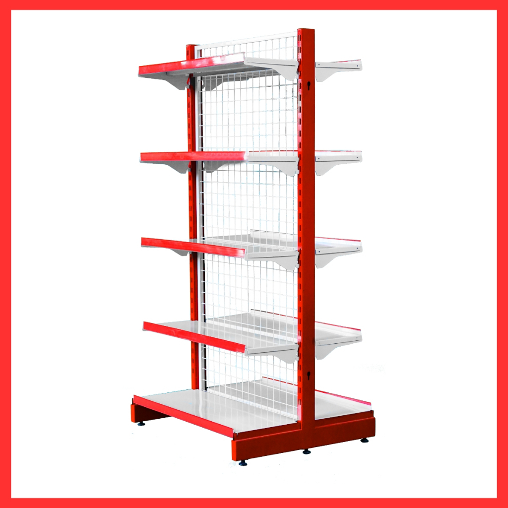 JUAL HARGA PABRIK...!!! Rak Toko/Rak Minimarket/Rak Gondola | Rak Double 2 Sisi ECO