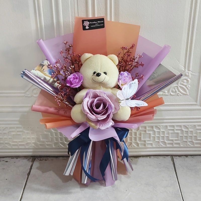 Bucket boneka bucket wisuda bucket bunga