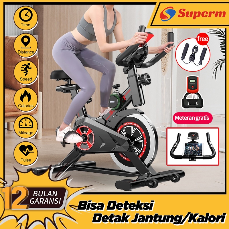 Spinning bike Sepeda Olahraga Sepeda Fitness Alat Fitness Sepeda Stati Sepeda Stasioner Mewah