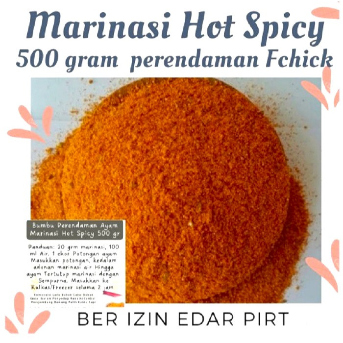 

TEPUNG BUMBU MARINASI HOT SPICY FRIED CHICKEN