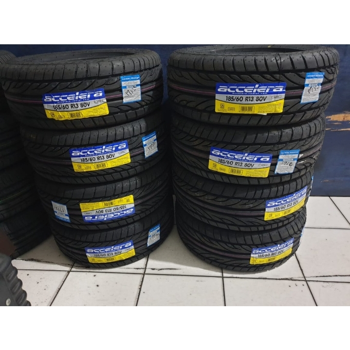 Jual Ban Mobil Tubeles 185 60 R13 ring 13 Accelera Alpha Tubeles Baru toko ban Tebet