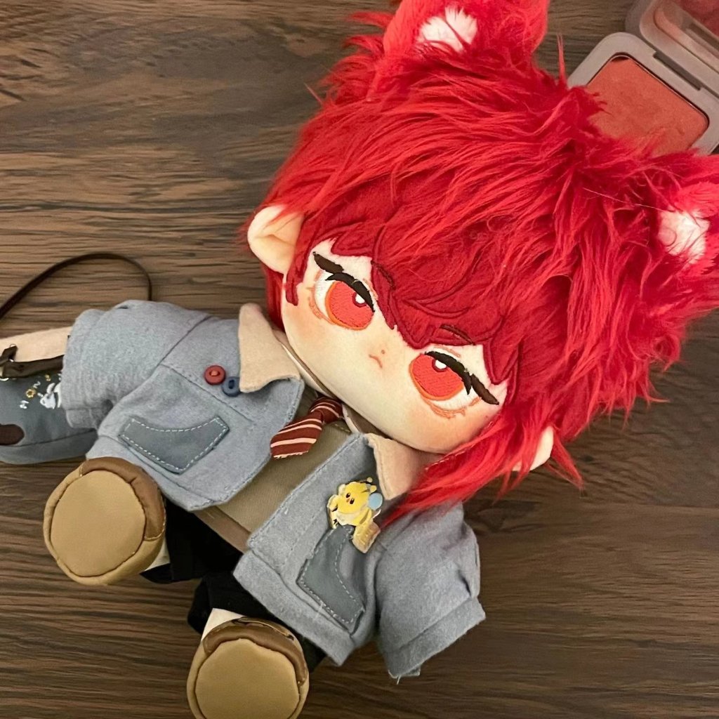 [READY STOCK] doll diluc genshin impact boneka diluc doll 20cm light
