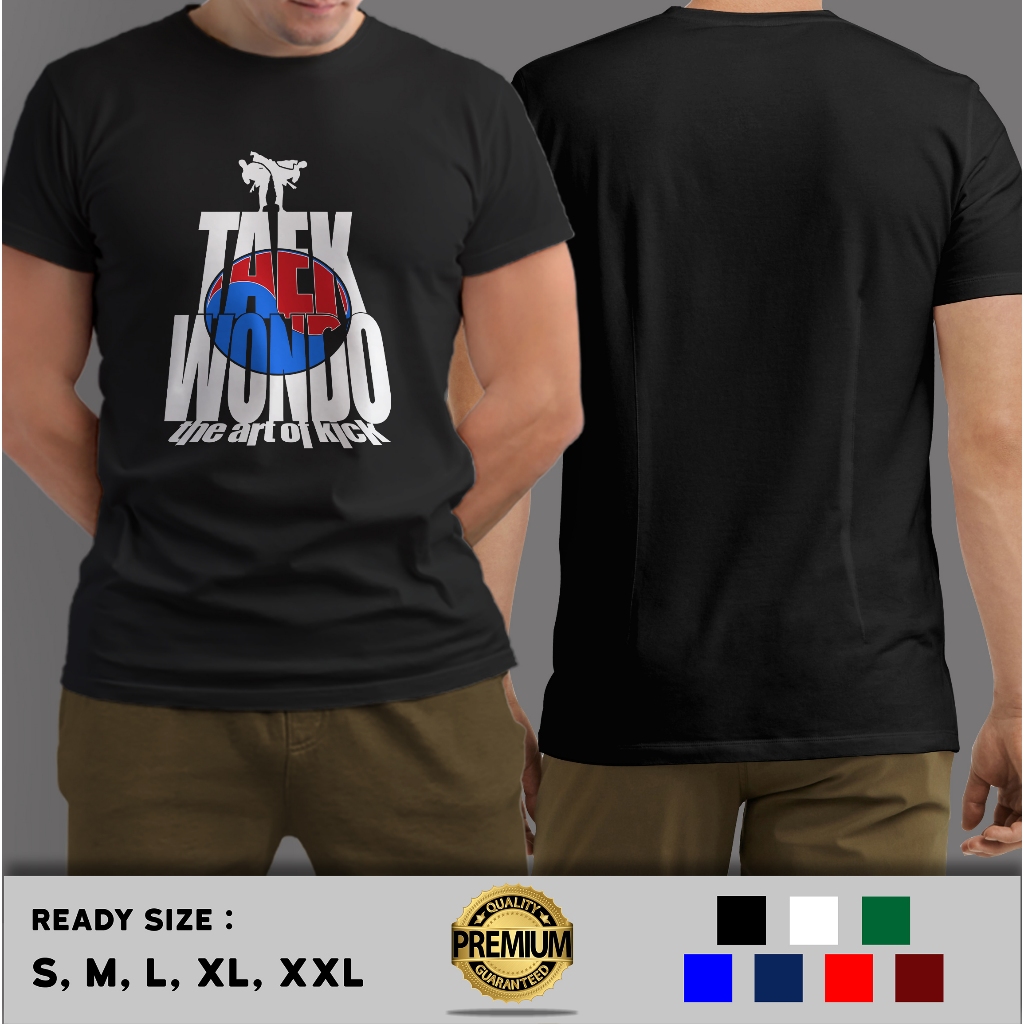 Kaos Taekwondo The Art of Kick Terlaris
