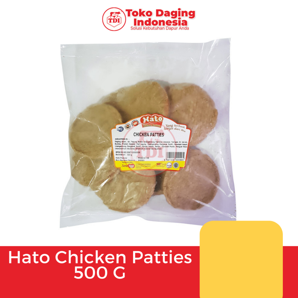 

Hato Chicken Patties 500 G @12
