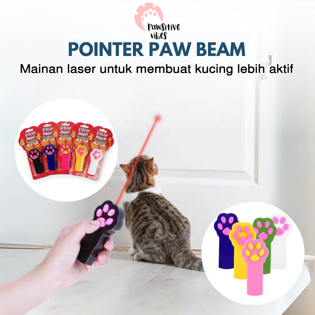 MAINAN KUCING SENTER / LASER POINTER PAW BEAM