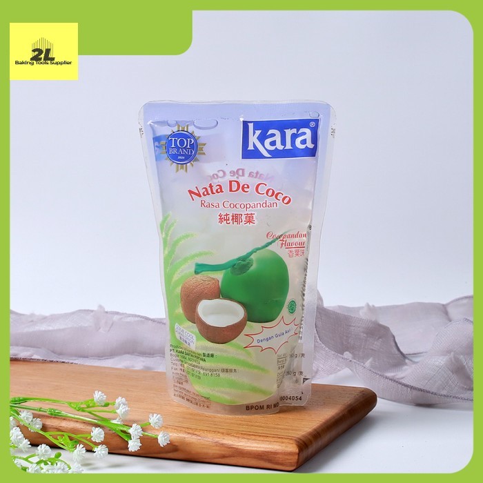 

Nata De Coco Kara Cocopandan Kemasan Pouch 360gr