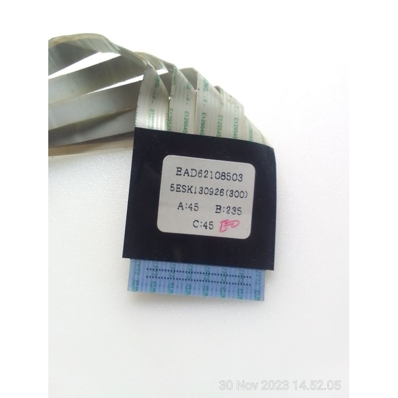LVDS Fleksibel Tcon TV LED LG 22LN4000-TA 22LN4000 TA 22 LN 4000 ORIGINAL