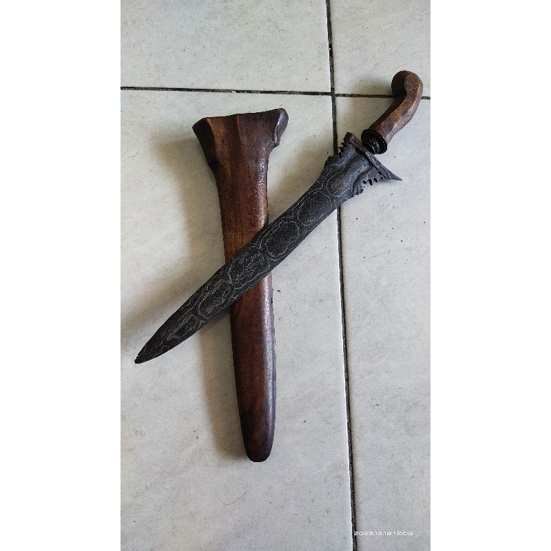 Keris antik unik dhapur bethok umyang jimbe atau putut kembar