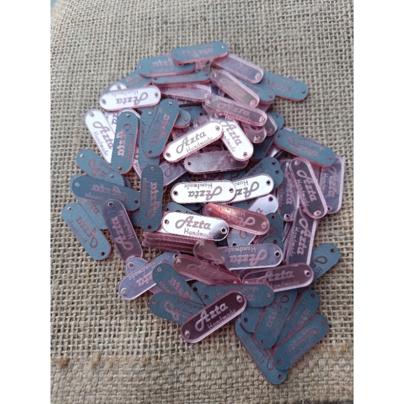 

Label Brand Akrilik Custom