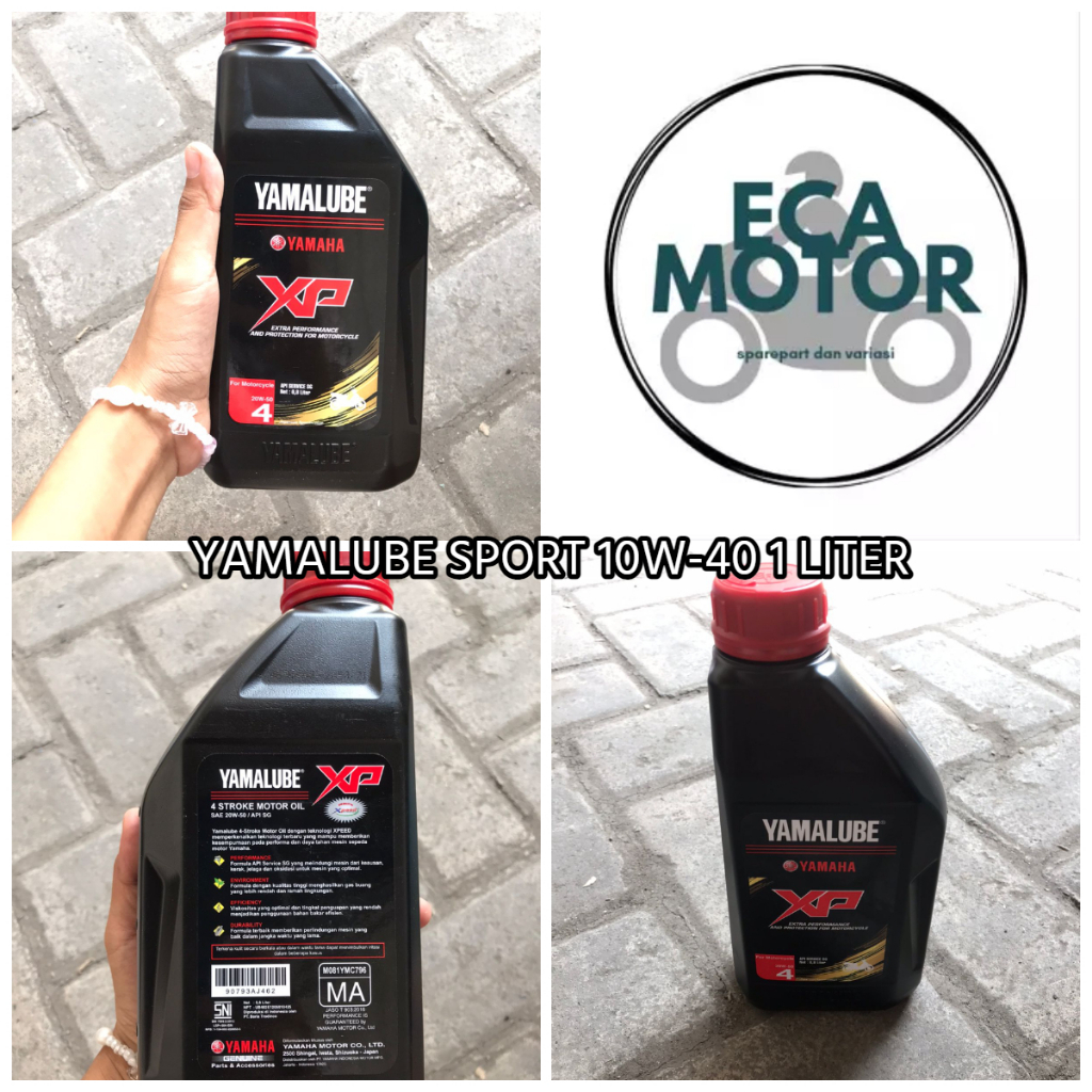 OLI MESIN YAMALUBE SPORT 1 LITER || OLI YAMALUBE SPORT OLI MESIN MOTOR 10W-40 1 LITER