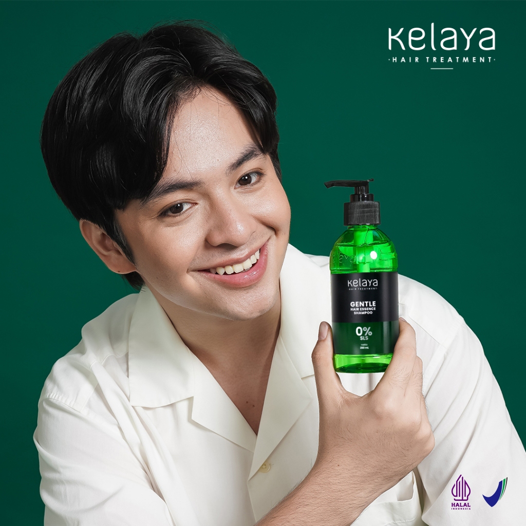 Kelaya Gentle Hair Essence Shampoo Non SLS 250ml - Shampo Anti Rontok/Shampo Penumbuh Rambut Cepat