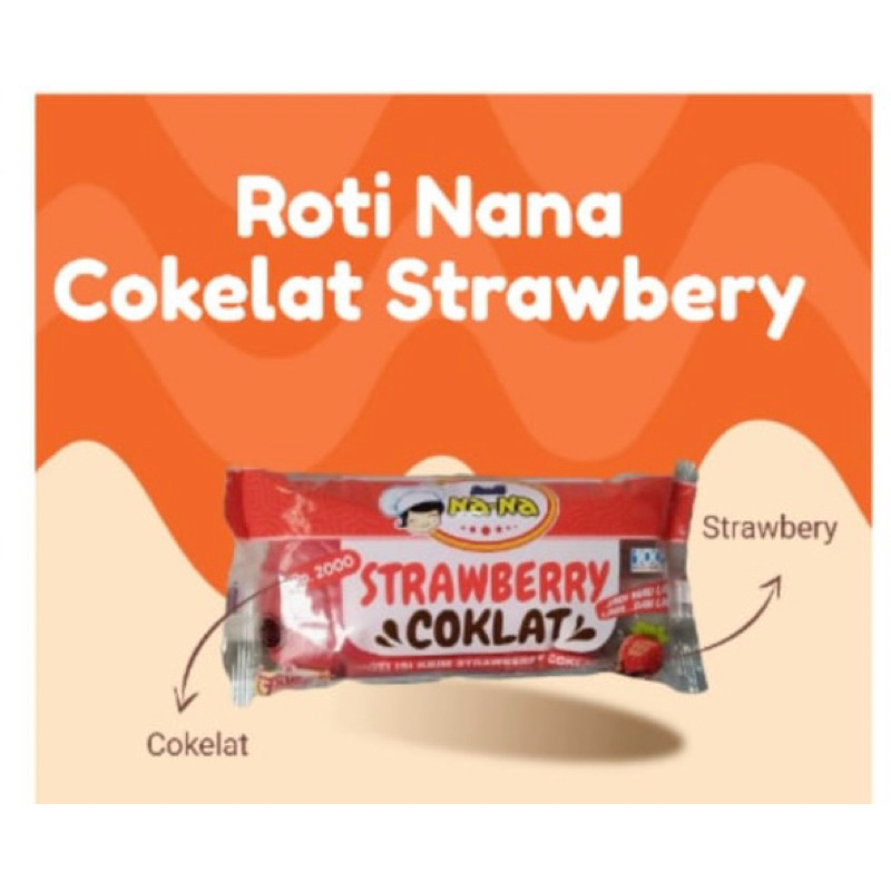 

Roti Nana Murah Rasa Coklat Strawberry