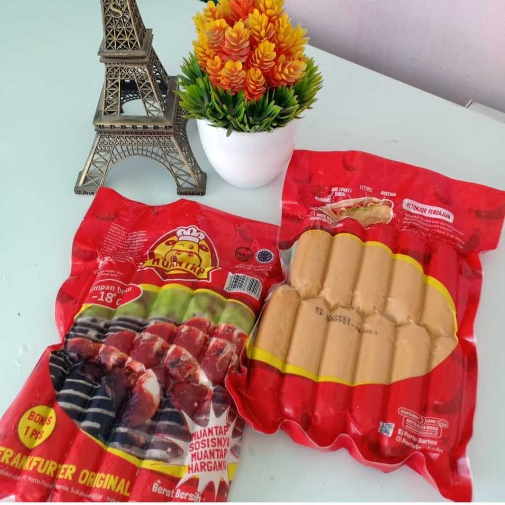 

Muantap sosis frankfurter mini original 500 gram