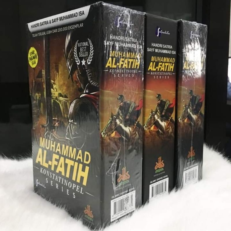 TERMURAH BONUS BOX Paket Komik Muhammad Al Fatih Seri 1 2 3 Kisah Penaklukan Konstantinopel EKSLUSIV