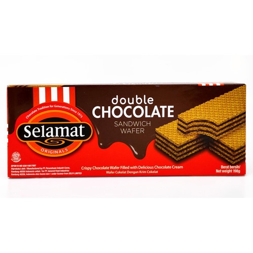 

Selamat Wafer Double Chocolate 145g