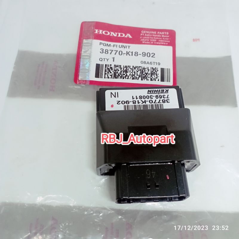 Eccu Ecm K18 Assy KEIHIN Verza 150 Verza 150