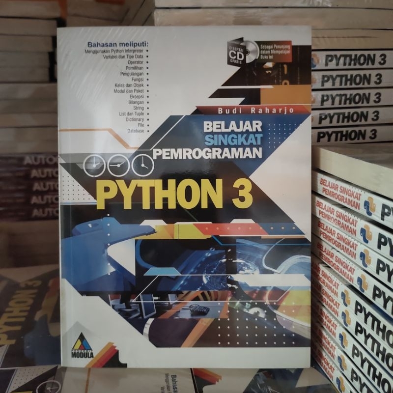 BUKU BELAJAR SINGKAT PEMROGRAMAN PYTHON 3 BUDI RAHARJO