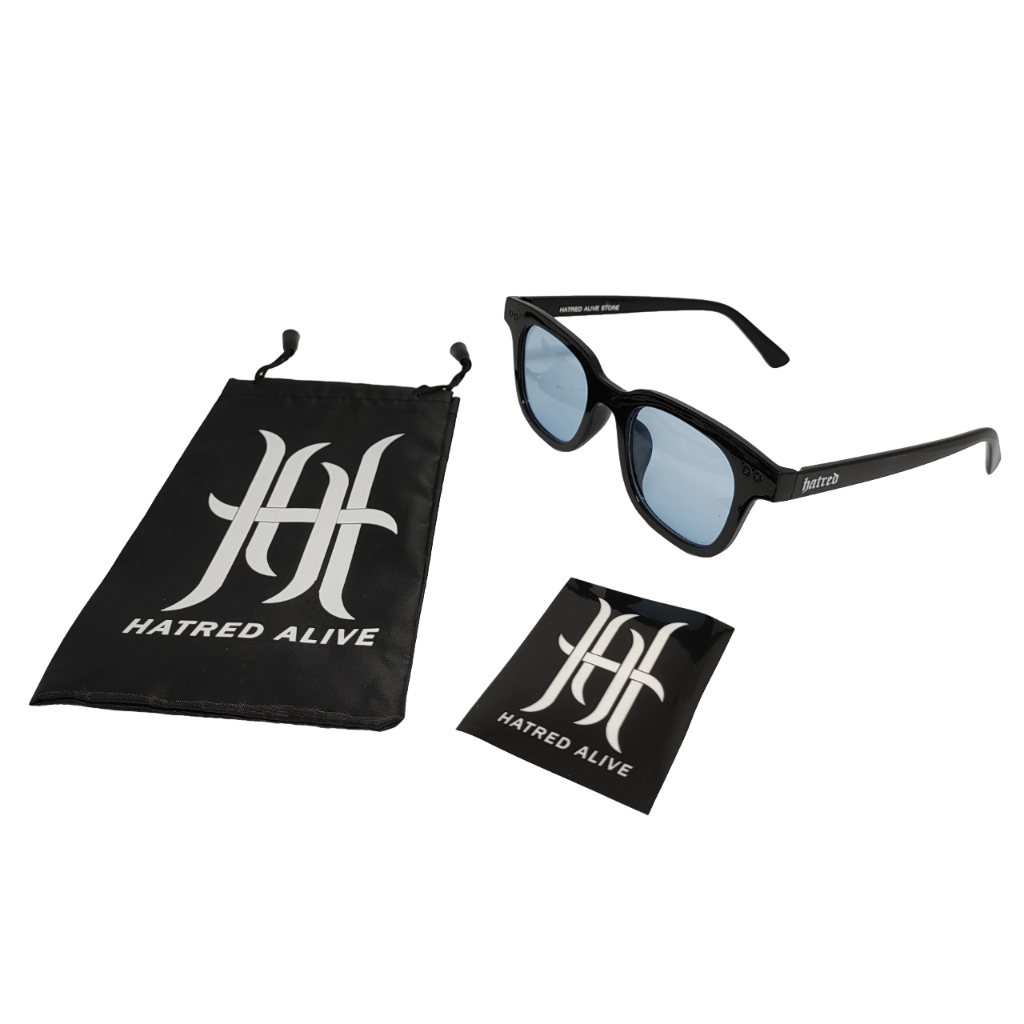 Kacamata Vincent Distro Clothing Brand Original Anti Radiasi Fashion Korean Retro Vintage Free Pouch