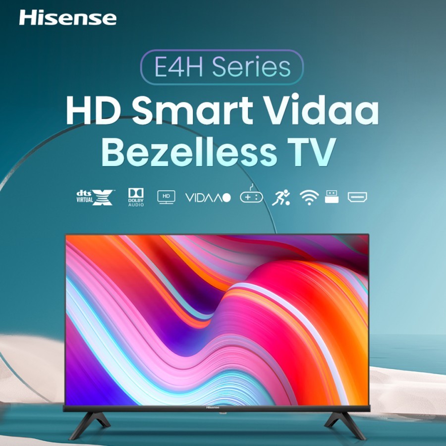 DIGITAL LED TV HISENSE 32 INCH SMART INCLUDE BRACKET 32 E4H