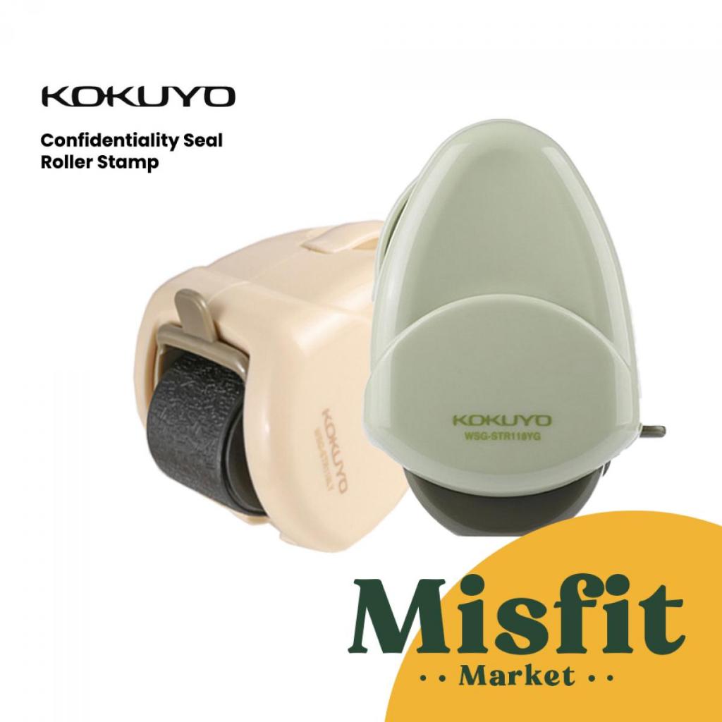 

Kokuyo Confidentiality Seal Roller Stamp Privacy Stempel Data Resi Penghapus Informasi Paket