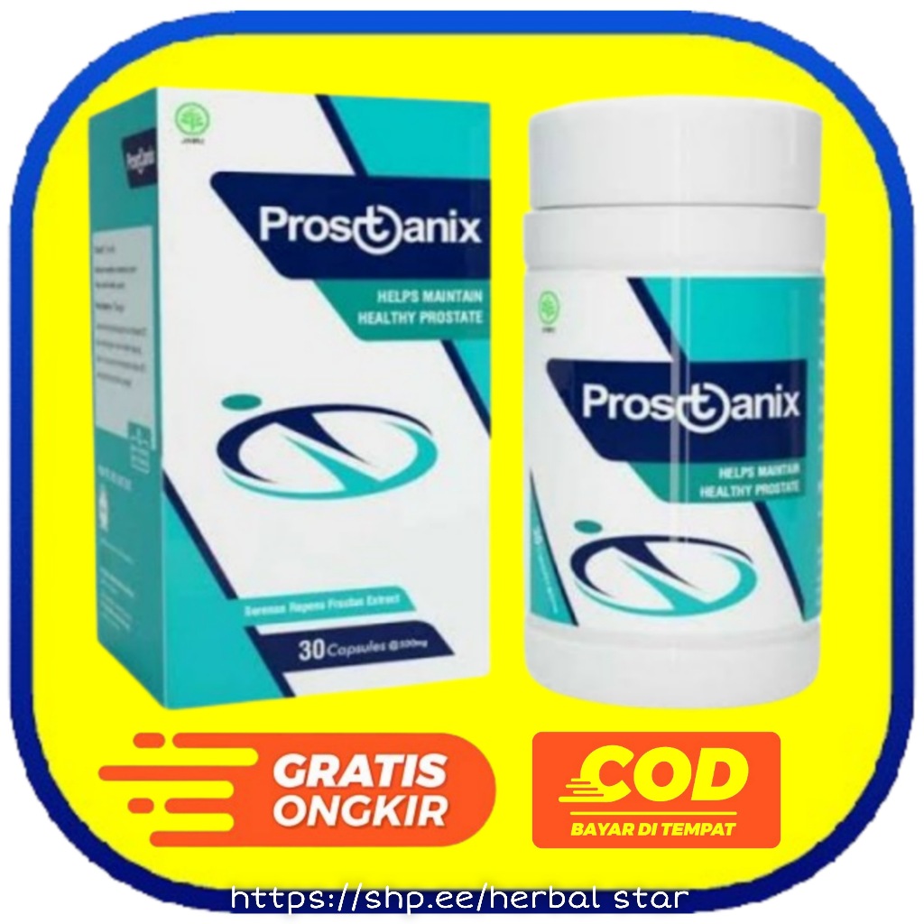 PROSTANIX Original Asli BPOM Obat Herbal Mengatasi Prostat Ampuh Terbaik