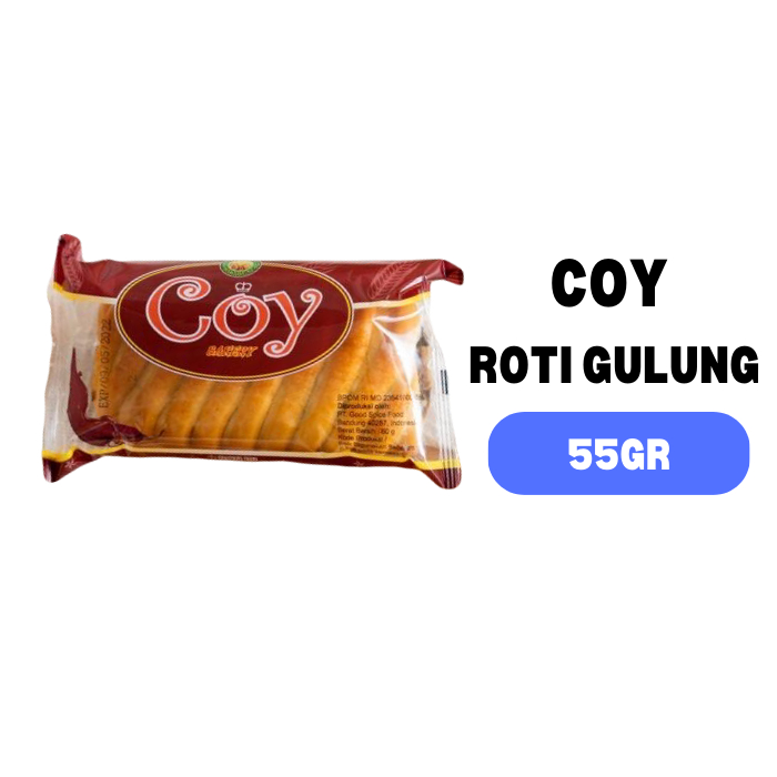 

PROMO!!! Roti Gulung Coy 55gr