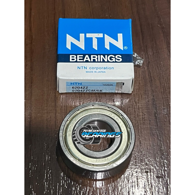 BEARING 6204 ZZ NTN LAHER 6204ZZ NTN