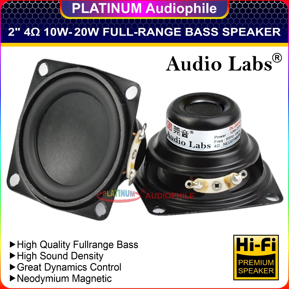 Premium Speaker 2 Inch Fullrange Bass Neodymium Magnet 2 Hifi Full range 44