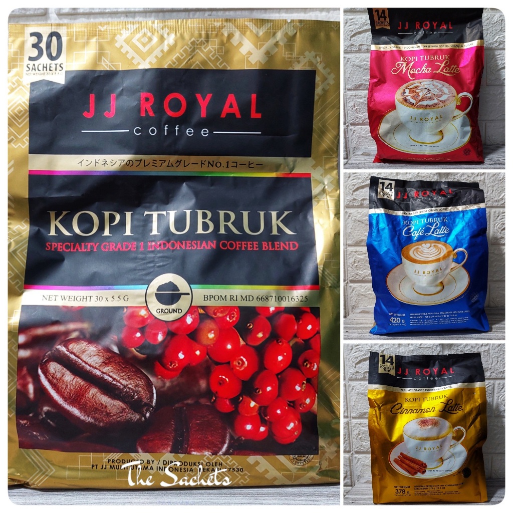 

JJ Royal Kopi Tubruk Sachet