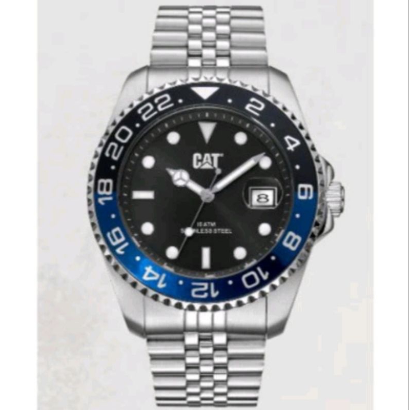 CATERPILLAR CAT AO.141.11.126 Jam Tangan Pria Stainless Original Garansi Resmi