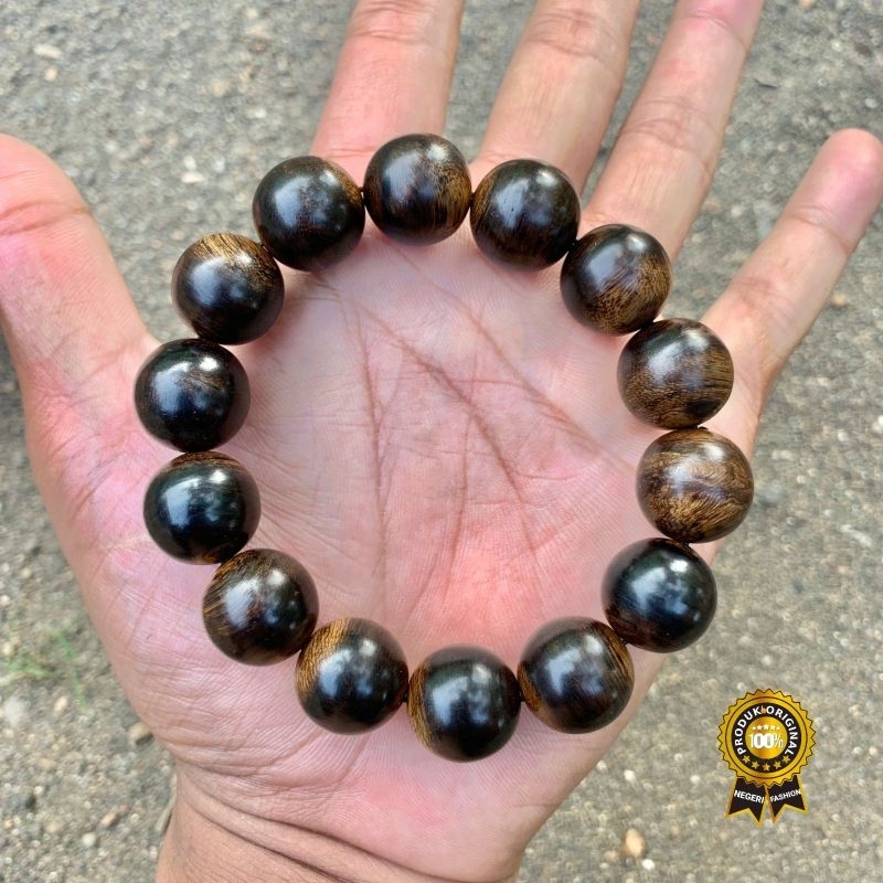 Gelang Kayu Gaharu Malinau Asli Tenggelam Super Great 100% Original