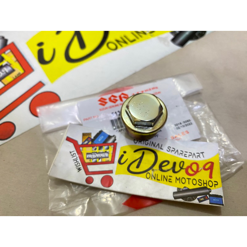 Baut Drat Tutup As Shock Depan Satria Fu Karbu CBU CKD Facelift Original SGP