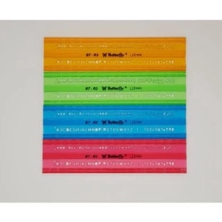 

Readystock Penggaris Butterfly BTR3 MAL HURUF 3MM butterfly