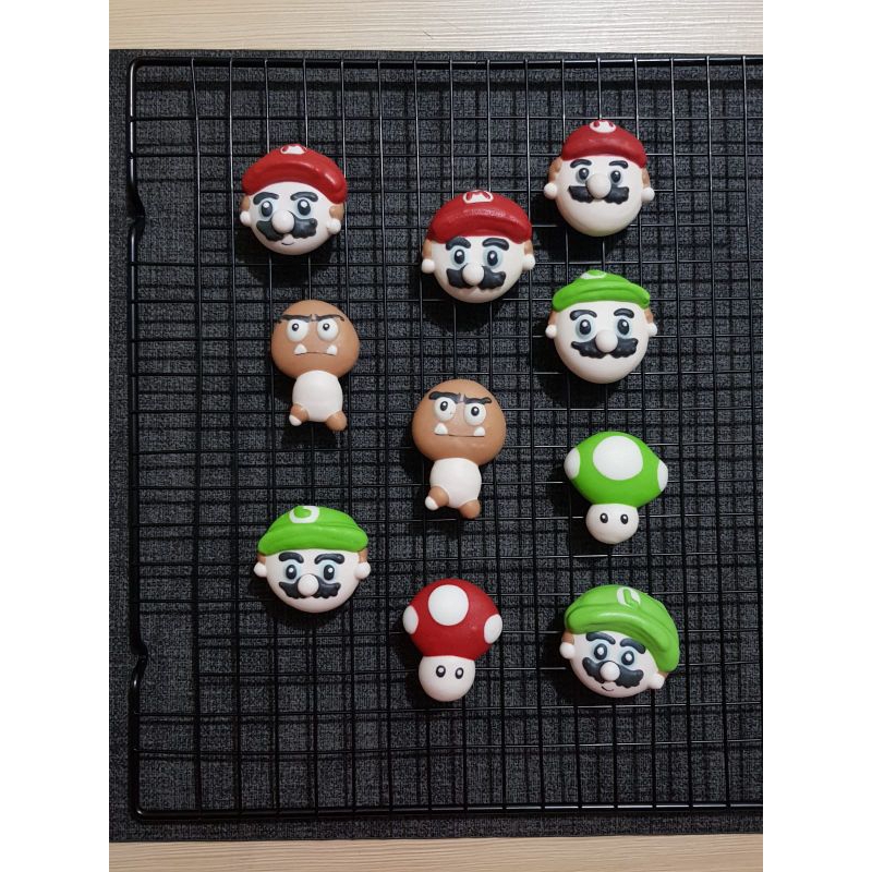 

MERINGUE COOKIES MARIO BROS