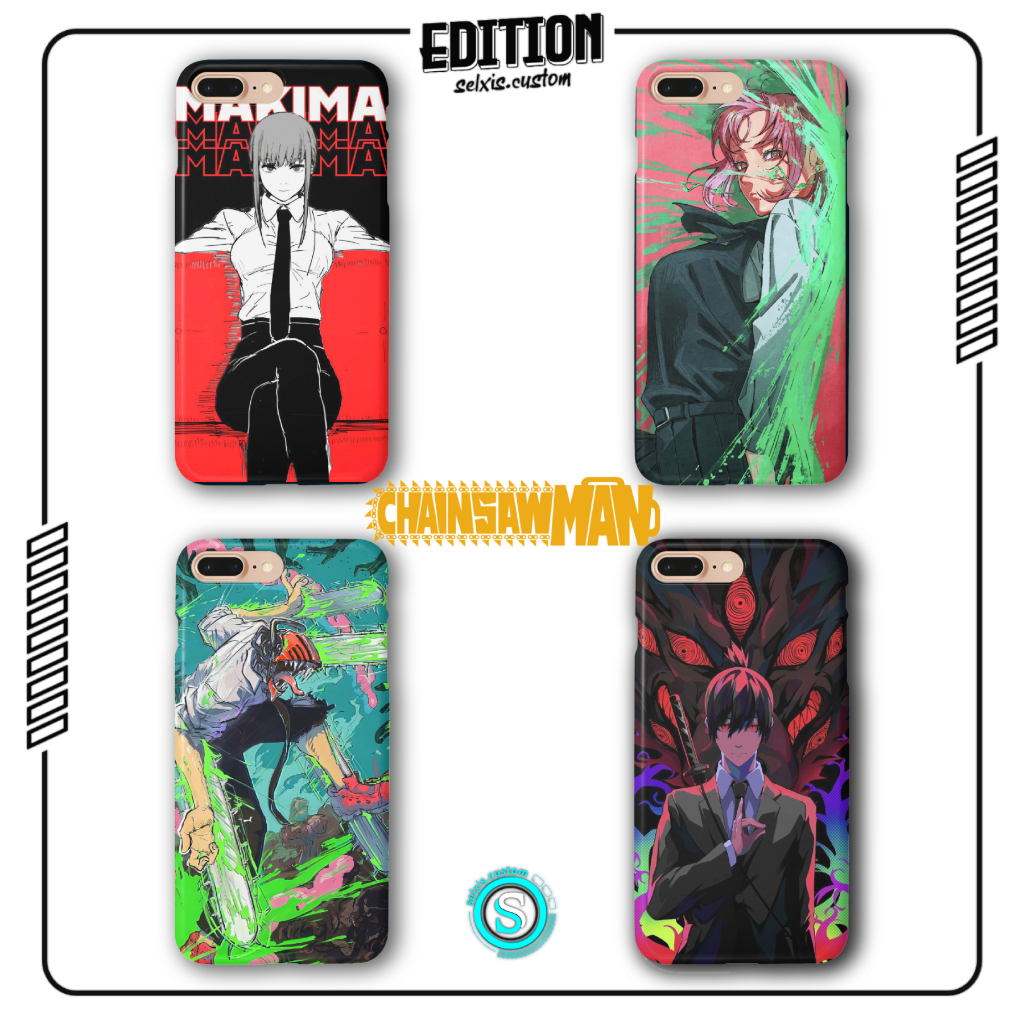 Case Premium Anime Chainsaw Man (All Type Smartphone)
