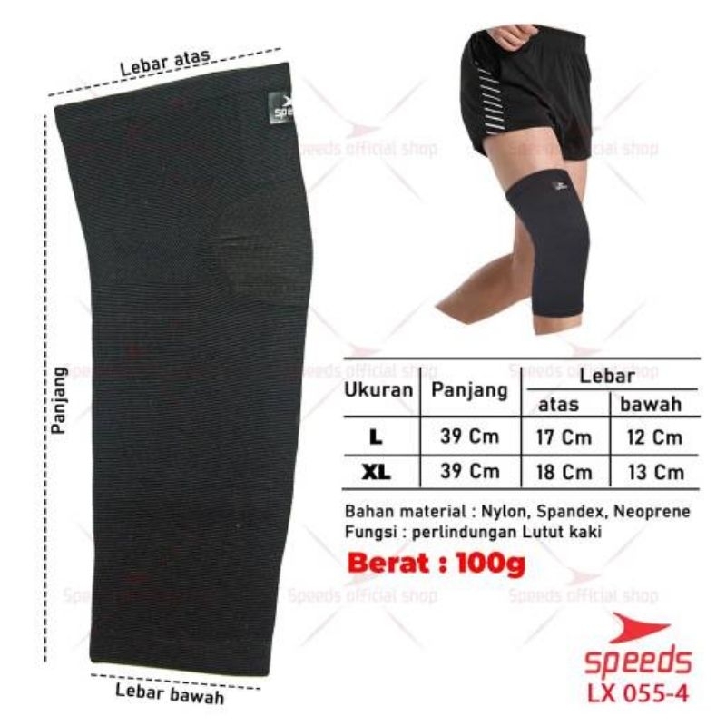 Knee Protection Deker Pelindung Betis SPEEDS 005-4