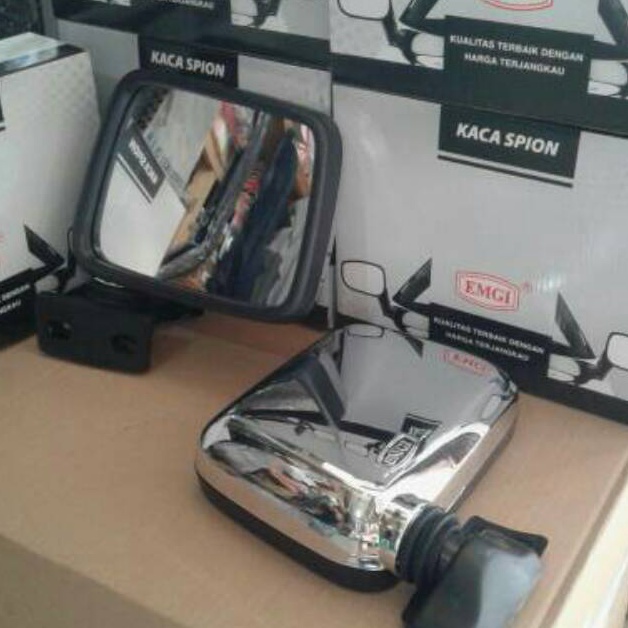 Kualitas Premium Kaca spion kijang super kijang grand extra CHROME 63