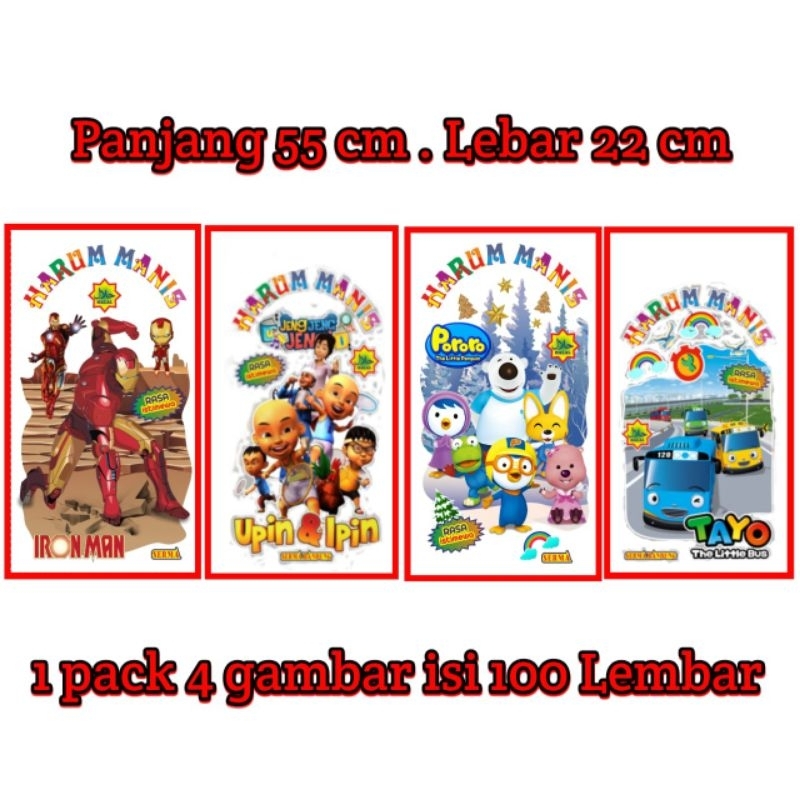 Plastik Harum Manis // Plastik Gulali // kemasan Harum manis.