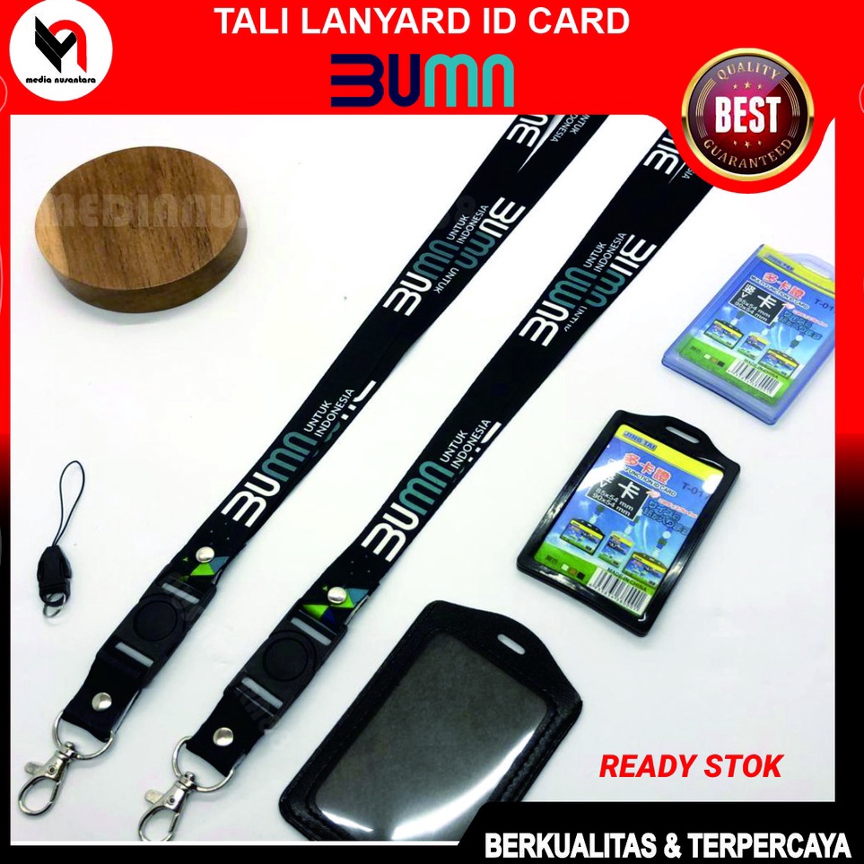 

Kirim Sekarang Tali ID CARD BUMN Lanyard BUMN Hitam Printing Full Colour 2 Sisi