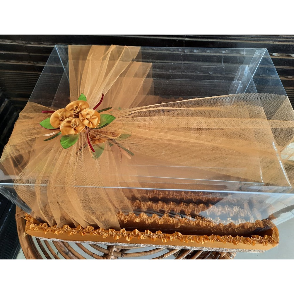 Ready parsel nikah lengkap kotak hantaran seserahan mika 1 set isi 4 ZZ