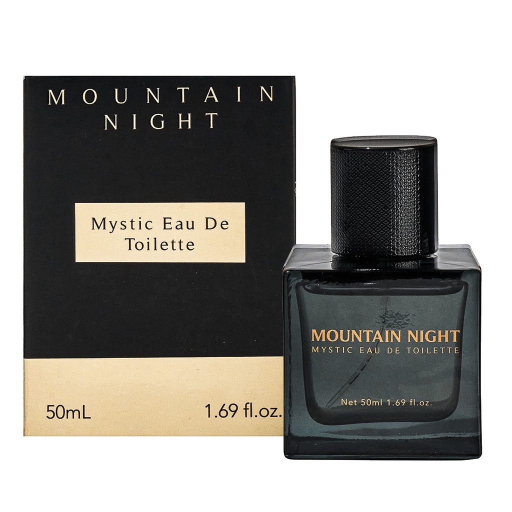 Perfume - Mystic Eau De Toilette (Mountain Night) 50ml | Parfum Pria kado natal
